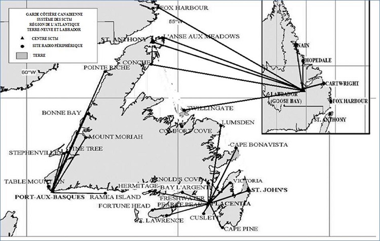 Carte réseau SCTM Atlantique - T-N Labrador